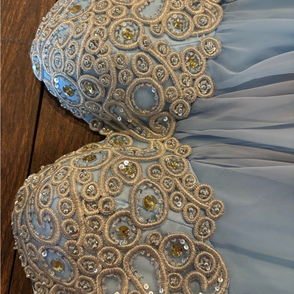 Light Blue Evening Dress by Allure